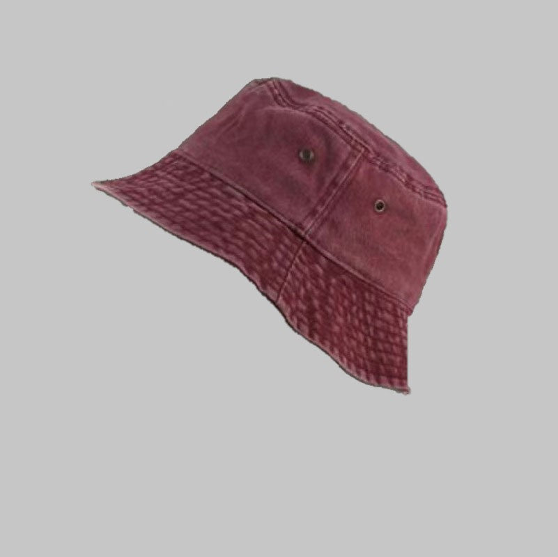 Fashion Women Men Washed Denim Solid Vintag Bucket Hats Lady Male Spring Summer Autumn Panama Fisherman Cap Hat For Women Men