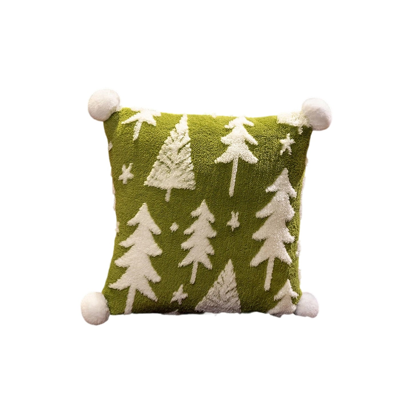 Christmas Pillow Snowflake Velvet Christmas Tree Elk Pillow Cushion Holiday Decoration Cushion Christmas Decorations