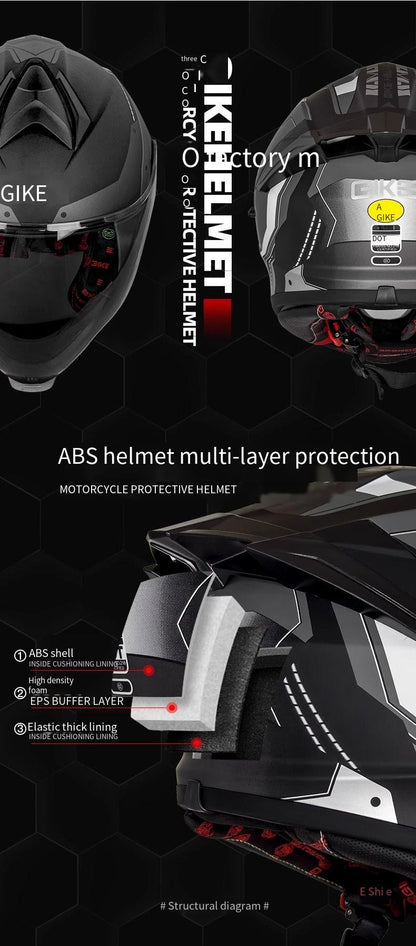 Capacete de bebida, capacete de motocicleta, capacete aberto, espelhos duplos masculinos e femininos, capacete de inverno para todas as estações, 3C e DOT do