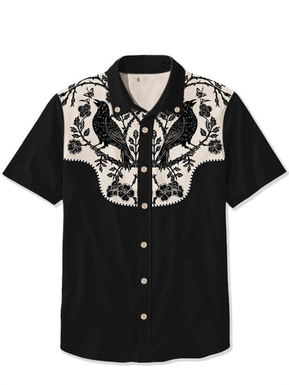 Men's Summer Comfortable Breathable Fashionable Casual Short Sleeved Hawaiian Shirt Men's High-quality Top Printed T-shirt