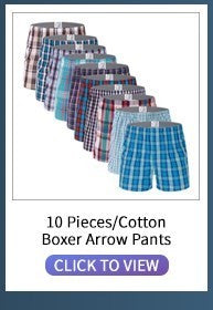 4Pcs Boxer Men Underwear Cotton Man Short Breathable Plaid Woven Shorts Boxer Male Underpants Plus Size Pajamas Sleep Bottoms