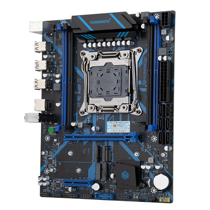 Placa-mãe HUANANZHI X99 QD4 LGA 2011-3 Xeon com processador Intel E5-2680 V4 DDR4 Memória M.2 NVME SATA Suporte Non-ECC Combo