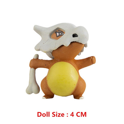 Pokémon 4-13cm Novos Desenhos Animados Filme Anime Figura Pikachu Mewtwo Charmander Blastoise Gurado Pet Ação Modelo Brinquedo Presentes