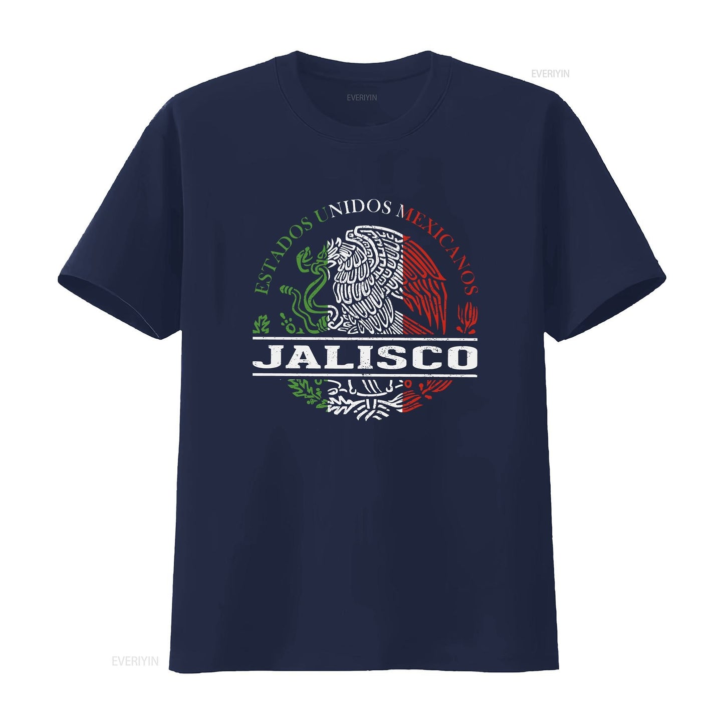 Jalisco Mexico T Shirt Travel vintage Washed Breathable fashion Stylish Comfortable designer clothes Slightly Versatile Soft