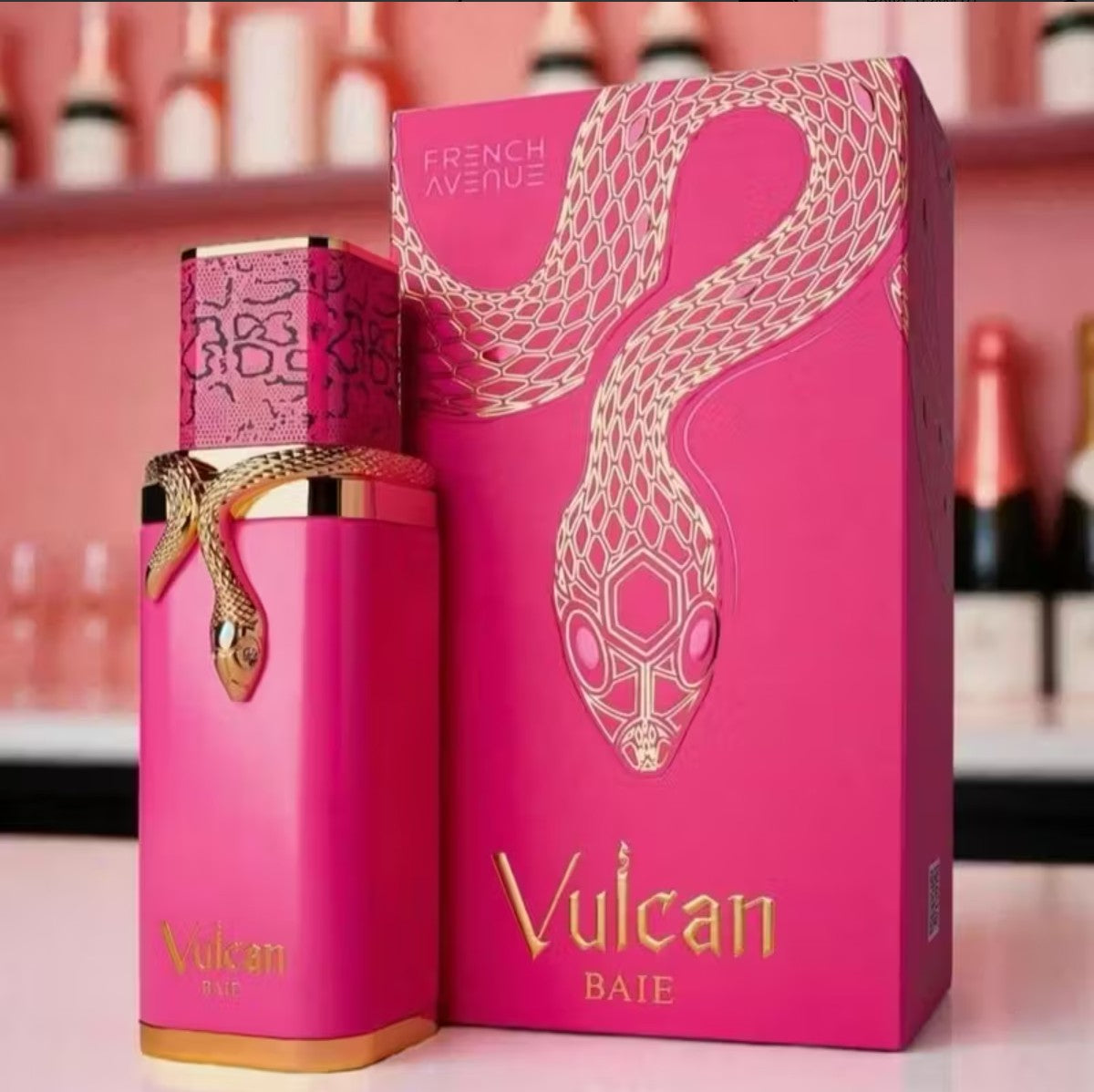 Vulcan  French Avenue By Fragrance World 3.4 Oz Eau De Parfum Men Spray, long-lasting and dazzling floral fragrance