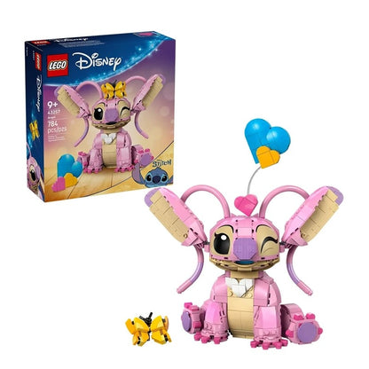 Lego Disney Série 43257 Stitch Lilo e Stitch Angel Girl Brinquedo de Blocos de Montar