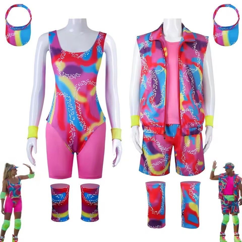 Boys Girls Sports Style Swimsuit Cos Hot Movie Clothing Children Cosplay Suit Ken Daily Wear Beach Halloween Party Costumes