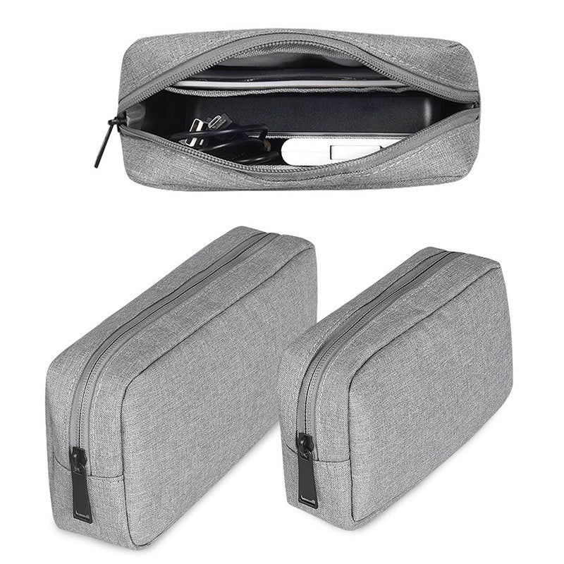 Travel Essentials Pouch Organizer for USB Cables Earphones Gadgets Storage Bag Digital Accessories Makeup Cover Devices