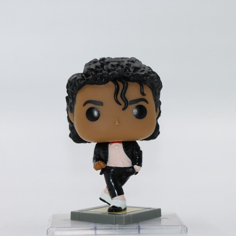 Original Funko Pop Michael Jackson Rocks #360 Action Vinyl Figure Figurine Doll Model Toy Gift for Fans Collection Statue Decor