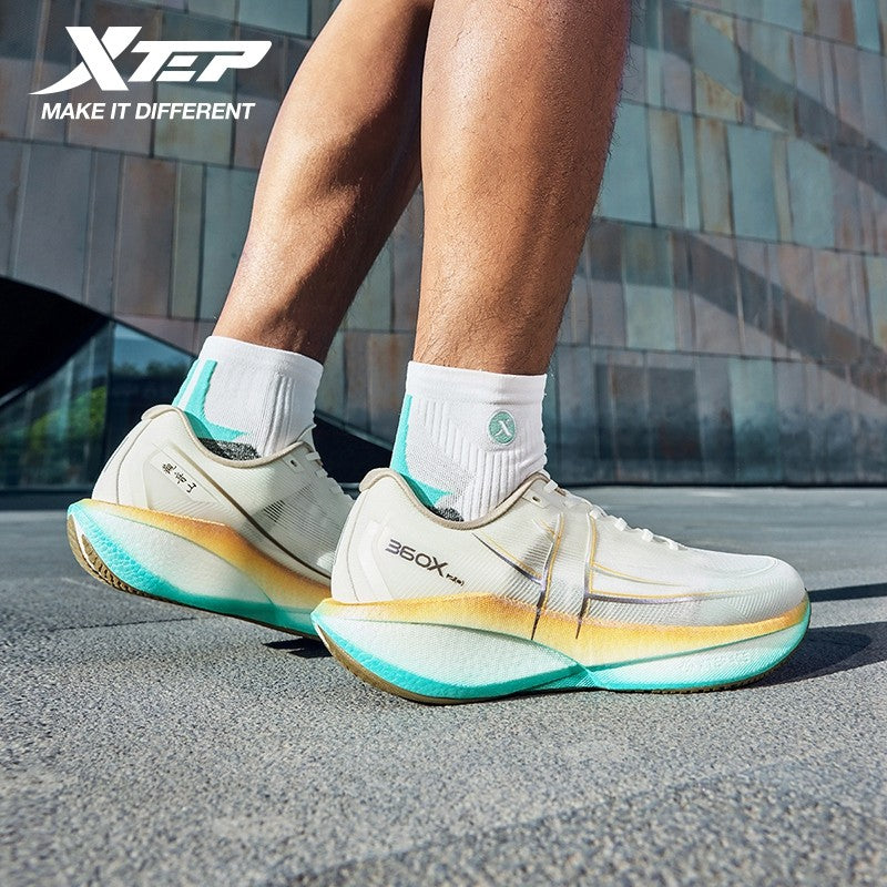 Xtep 360X 2.0 Running Shoes For Men Summer Comfortable Wear-Resistant Lightweight Marathon Training Running Shoes 975219110053