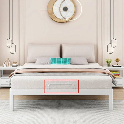 Bedroom Minimalist Bed Frame King Size Metal Hotel Double Bed Frame Modern Lounge Cama Matrimonio Multifuncional Furniture