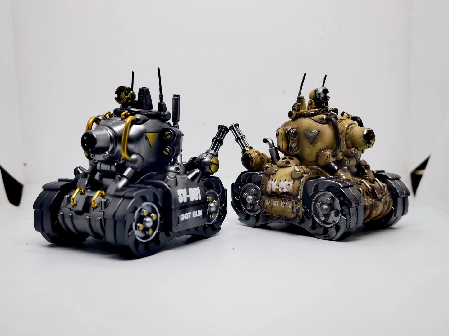 Em Estoque Metal Slug X Series Pequeno Modelo Montável Tanque Avião Caminhão Boneco Prisioneiro Modelo Brinquedos Presentes