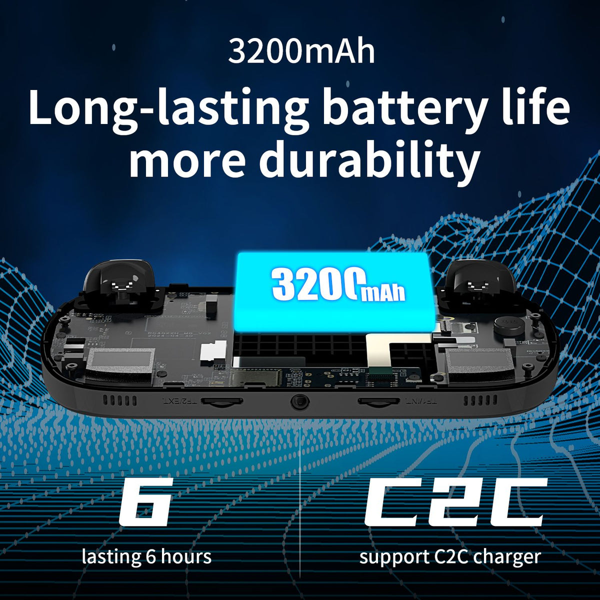 Anbernic RG40XXH 64-bit Linux Retro Handheld Game Console 4.0 IPS Screen Supports 5G Bluetooth HD Output
