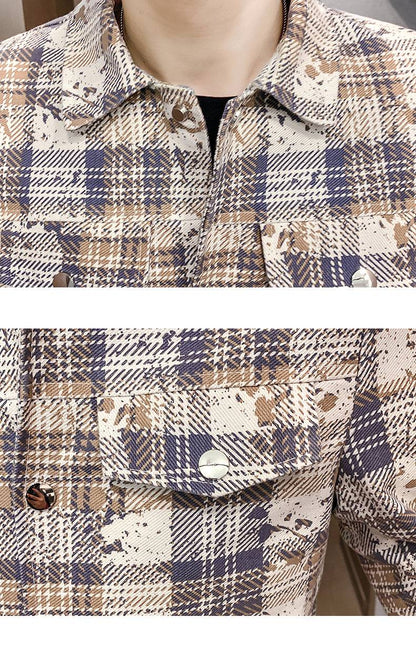 Winter Short Wool Blends Jackets Men's Brand Casual Business Trench Coat Thickened Warm Social Streetwear Overcoat