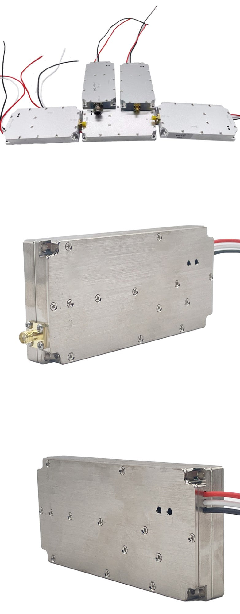 Módulos de RF sem fio de 50W 300-400MHZ 550-680MHZ 950-1050MHZ 1050-1150MHZ 1300-1400MHZ 2000-2200MHZ 2500-2700MHZ 5.8G