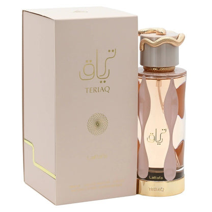100ml Lattafa Teriaq Series Eau de Parfum Spray Unisex Original Arab Perfumes Lasting Oriental Spicy Fragrance Perfume Makeup