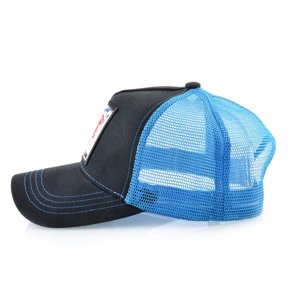 Bonés Trucker Masculino Feminino Streetwear Hip Hop Boné de Beisebol Com Patch de Tubarão Bordado Snapback Drake Bones Casquette Quatro Estações