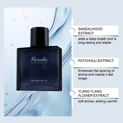 Roxelis Charming Perfume Para Homens Natural Fresco Duradouro Libere o Charme dos Homens A Atmosfera de Encontros Perfume que Aumenta a Confiança