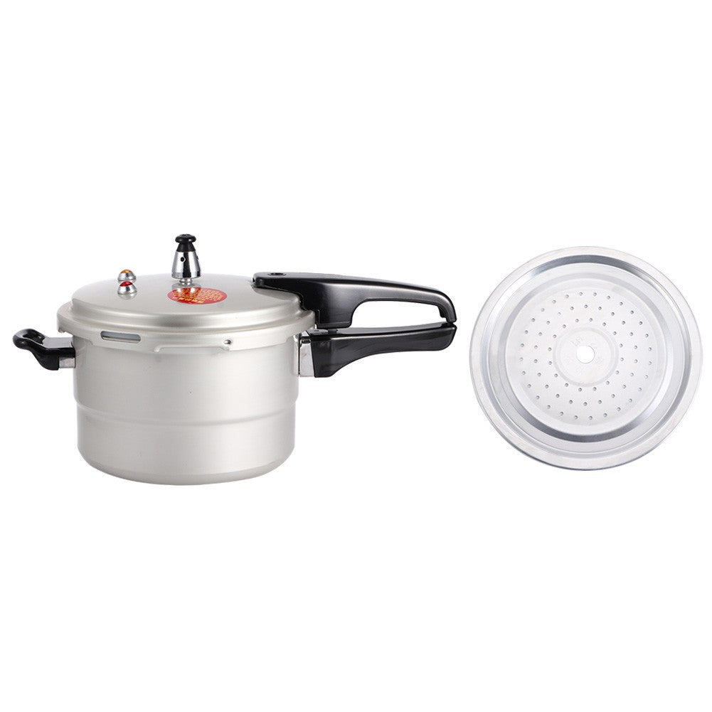 20/22cm Kitchen Pressure Cooker With Steaming Layer Electric Stove Gas Stove Explosion Proof Safety Cooking Utensils Outdoor Pot
