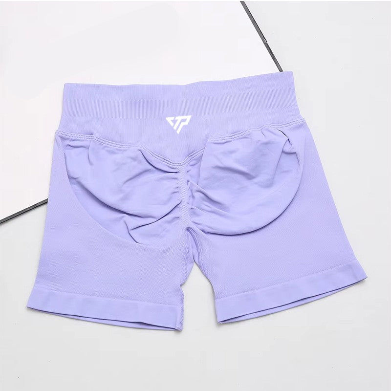 High Quality Women's Sports Stretch Fitness Shorts Yoga Training Running Pilates Tight Yoga Shorts