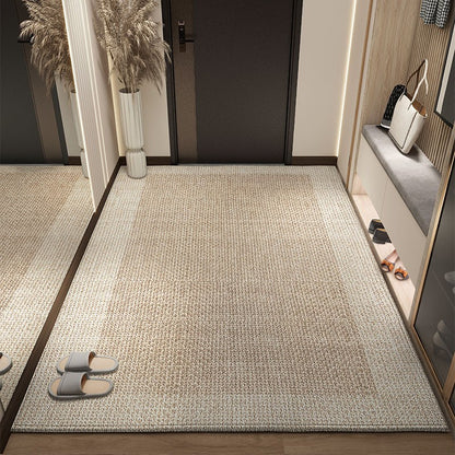 VIKAMA Simple Luxury Entry Door Wall Rug Floor Mat Living Room Bathroom Stain-Resistant Carpet Slip-Resistant Home Decoration