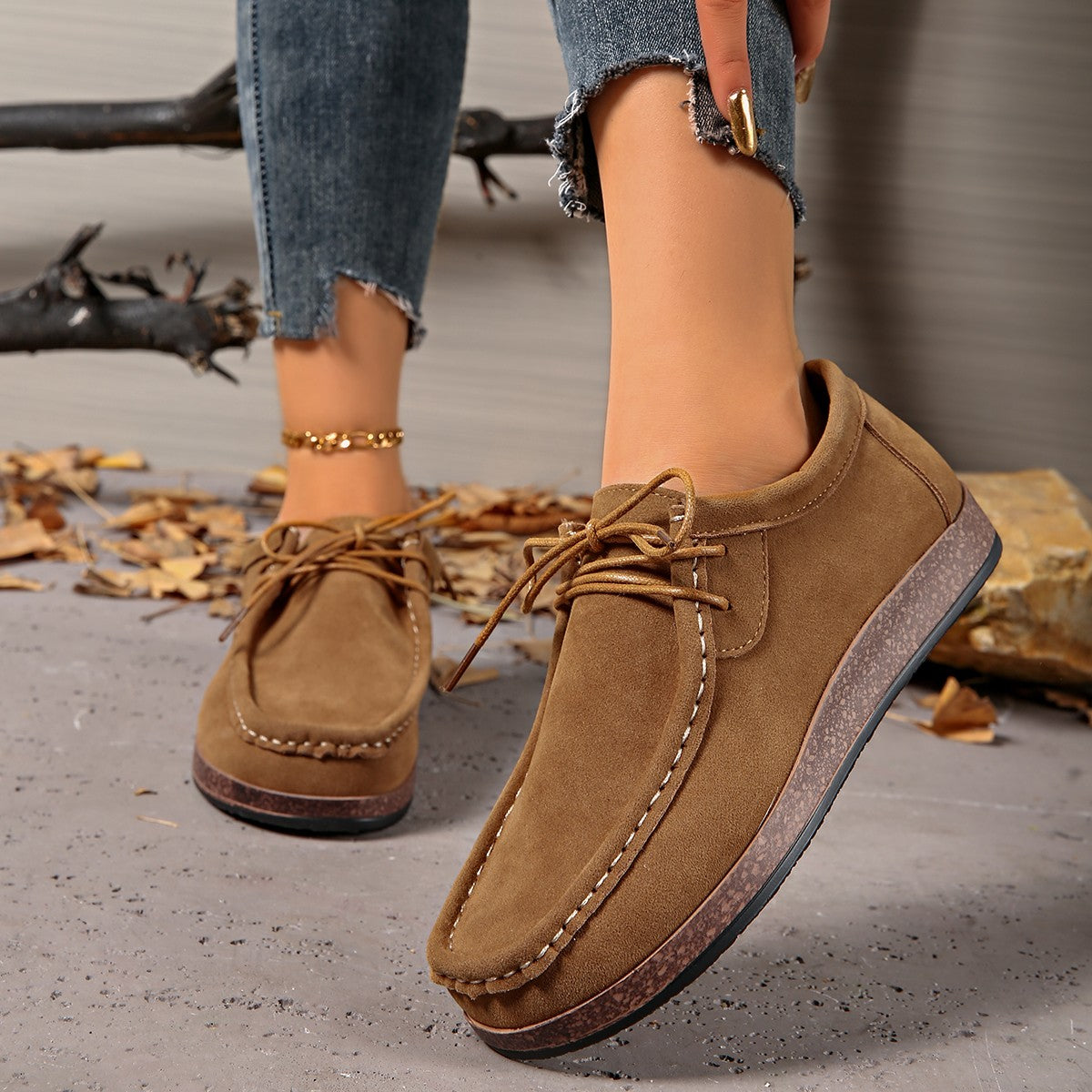 Women Shoes Soft Leather Women's Loafer 2025 New Flats Slip On Casual Shoes Flat Shoes Women White Footwear Zapatos De Mujer