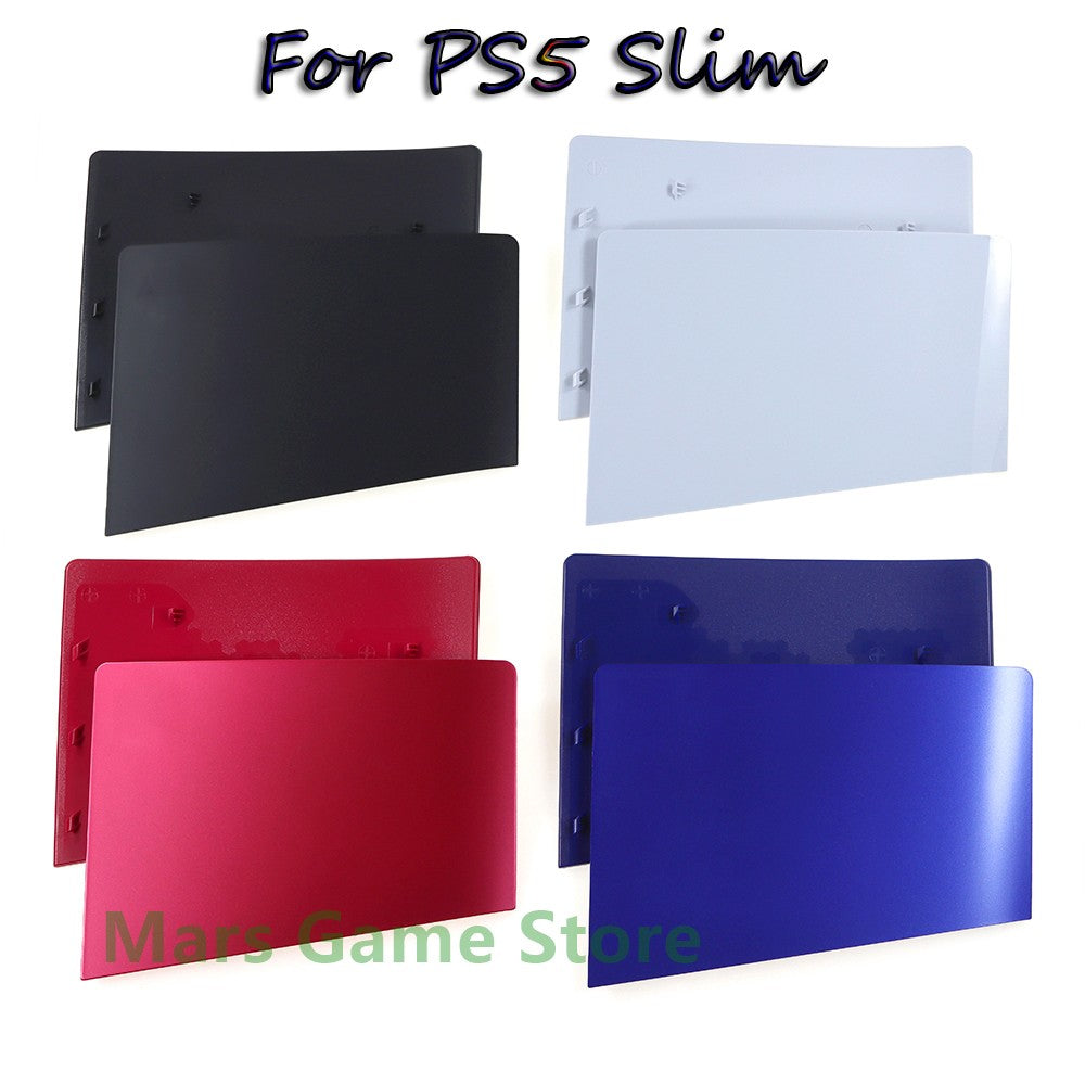 1Set For PS5 Slim Optical Drive 2 in 1 Host Upper Front Covers Housing Shell Left Right AC Side Replacement Case
