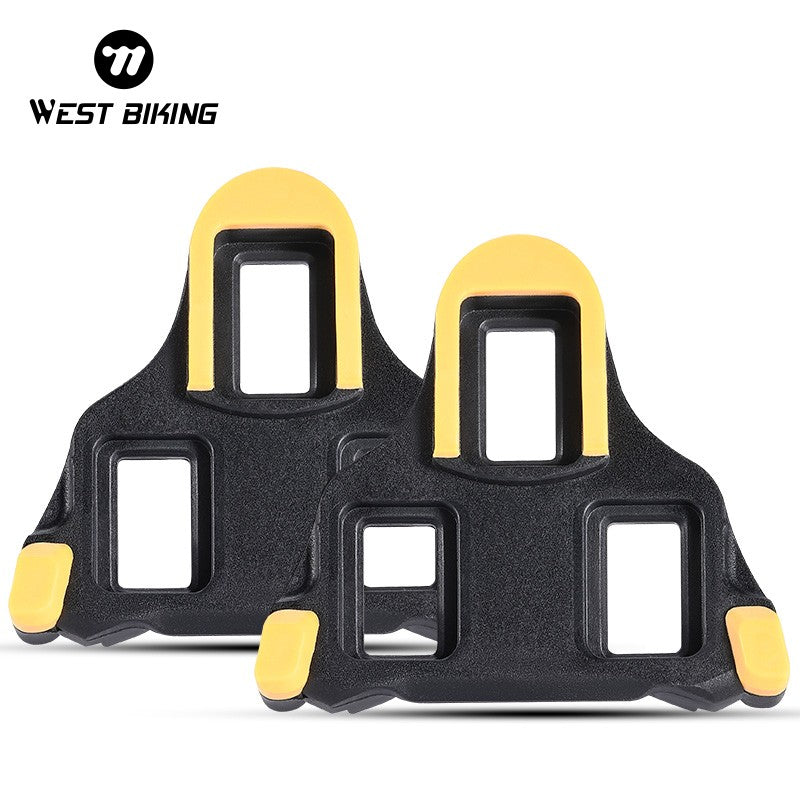 WEST BIKING Bicycle Locking Blade MTB Bicycle Self-locking Pedal Cleats Ultra Lightweight Road Bike Pedals Locking Cleat Plate