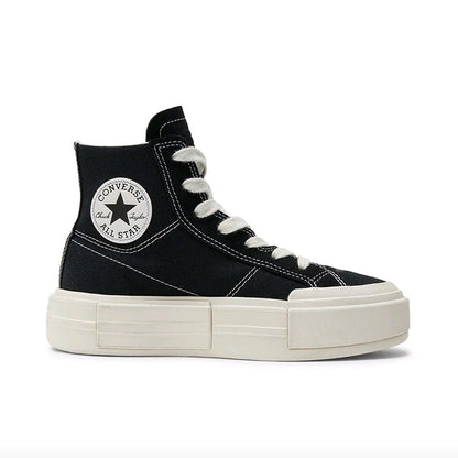 Converse All Star Men's and Women's Skateboarding Shoes, Chunky Sole, Anti-Slippery, Trendy Sneakers, Black/White