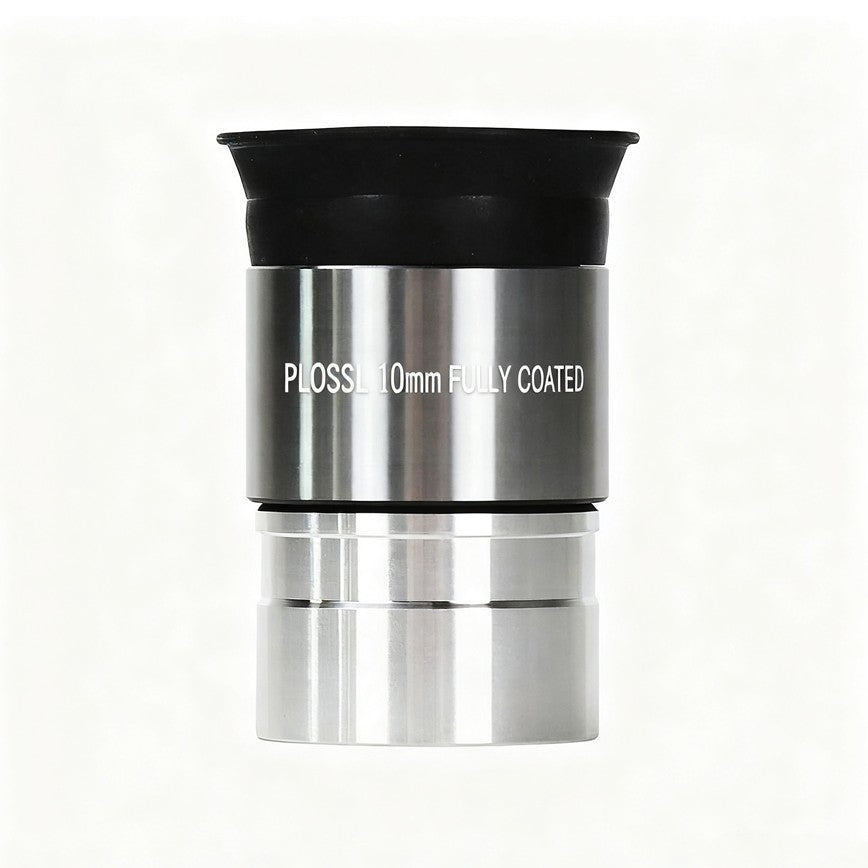 Acessórios para Telescópio Astronômico Ocular PL de 1,25 polegadas 4/10/20/25mm Lente Ótica Revestimento Banda Larga Multicamadas Filme Verde Metal