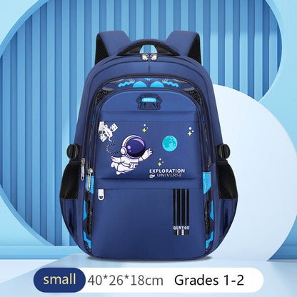 Mochilas Infantis para Crianças Mochilas Escolares para Meninos Mochila Escolar de Astronauta à Prova d'Água Mochila Primária Mochila Infantil