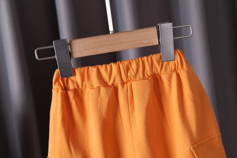 New Summer Infant Boys Clothing Children Casual T-Shirt Shorts 2Pcs/Set Toddler Baby Girl Clothes Sports Costume Kids Tracksuits