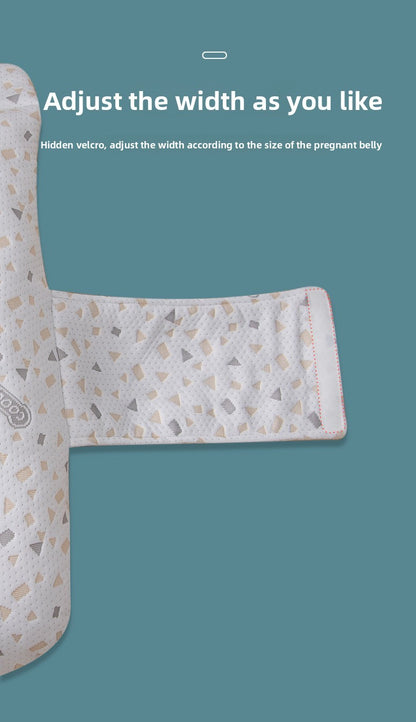 Pregnant women's pillows side sleeping pillows abdominal support U-shaped throw pillows for pregnant women to sleep are enlarged