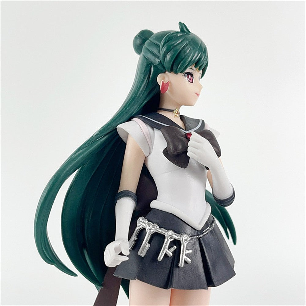 23cm Sailor Moon Anime Figura Marinheiro Marte Mercúrio Júpiter Vênus Saturno Action Figure Modelo Brinquedos Colecionáveis Presente de Aniversário para Crianças