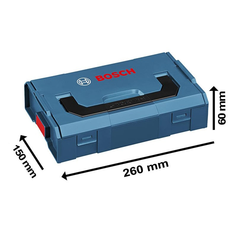 Caixa de Ferramentas Empilhável BoschL-BOXX Estojo Multifuncional para Acessórios de Ferramentas Mini Estojo de Armazenamento