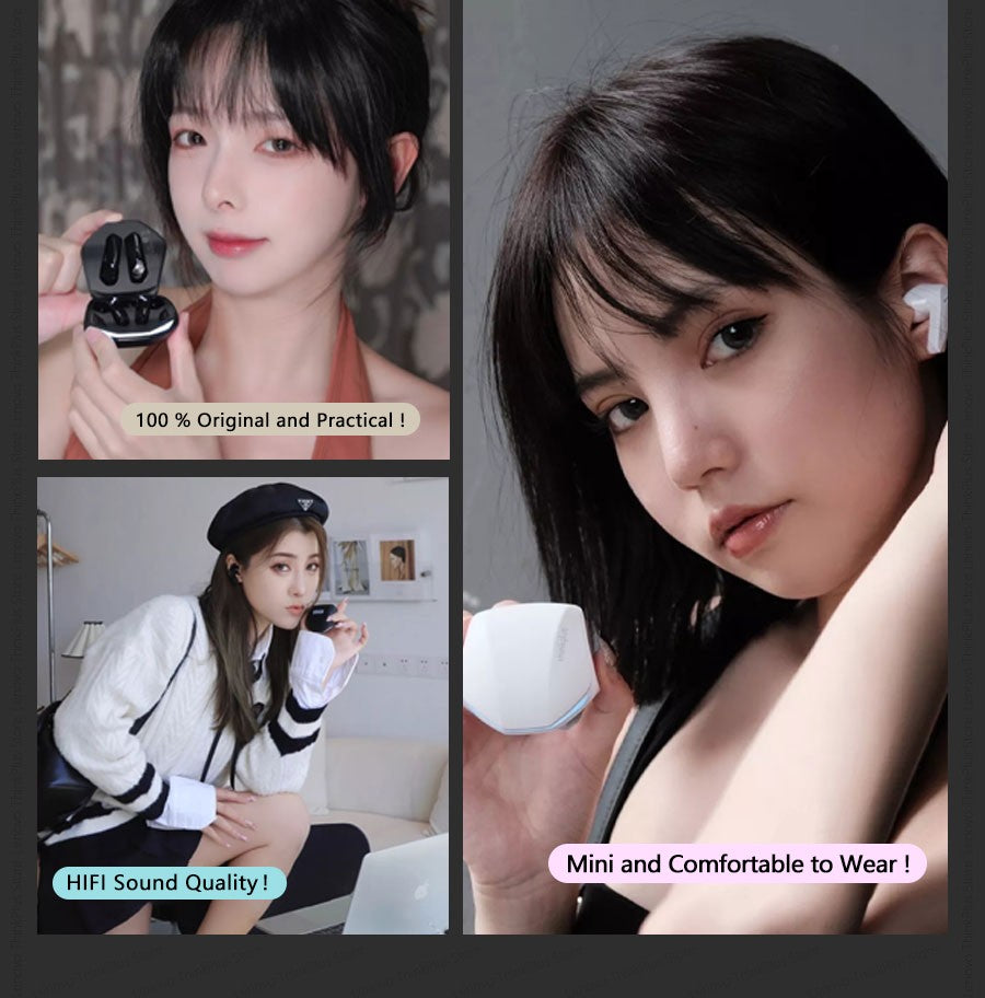 Lenovo GM2 PRO New Bluetooth 5.3 Headset Sports Running True Wireless In-Ear Gaming Low Latency Dual Mode Music Headphones