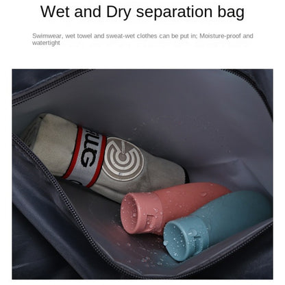Sports and fitness bag, dry and wet separation, swimming bag,  short distance storage, travel light luggage bag