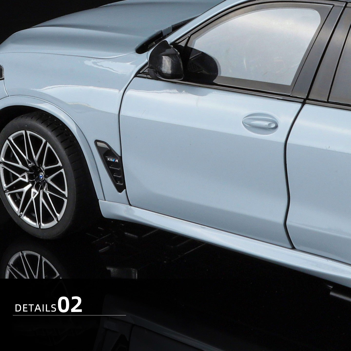 NOVO 1:18 BMW X5M X5 F95 SUV Liga Fundido & Veículos de Brinquedo Modelo de Carro em Escala Miniatura para Crianças