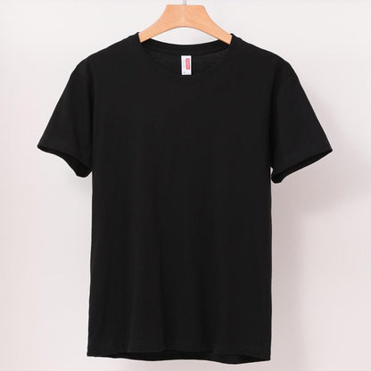 Plain Cotton T Shirts Wholesale High Quality Crew Neck Tshirt Unisex Tee Shirt Blanc White Tshirt For Men Camisetas Masculinas