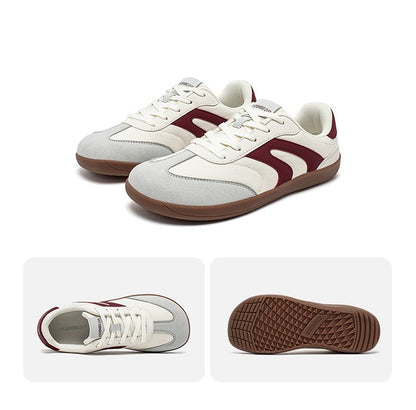 Tênis Unissex HOBIBEAR Barefoot Feminino Masculino Bico Largo Minimalista Zero Drop Antiderrapante Cadarço Casual
