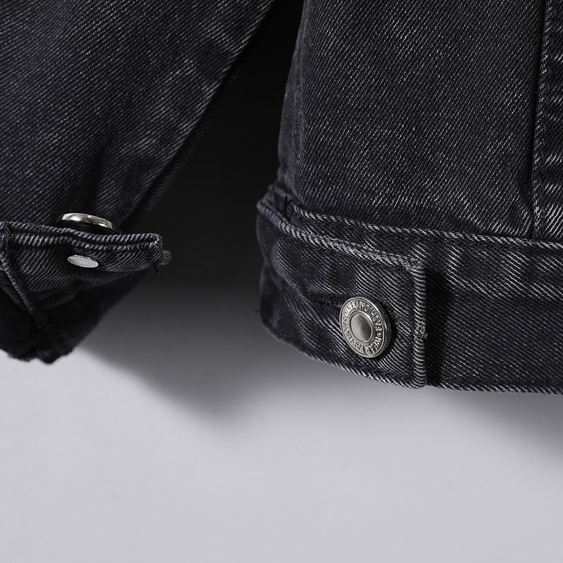 Men's new spring autumn denim jacket men's jacket slim fashion casual best denim jacket large casual jacket M-5XL