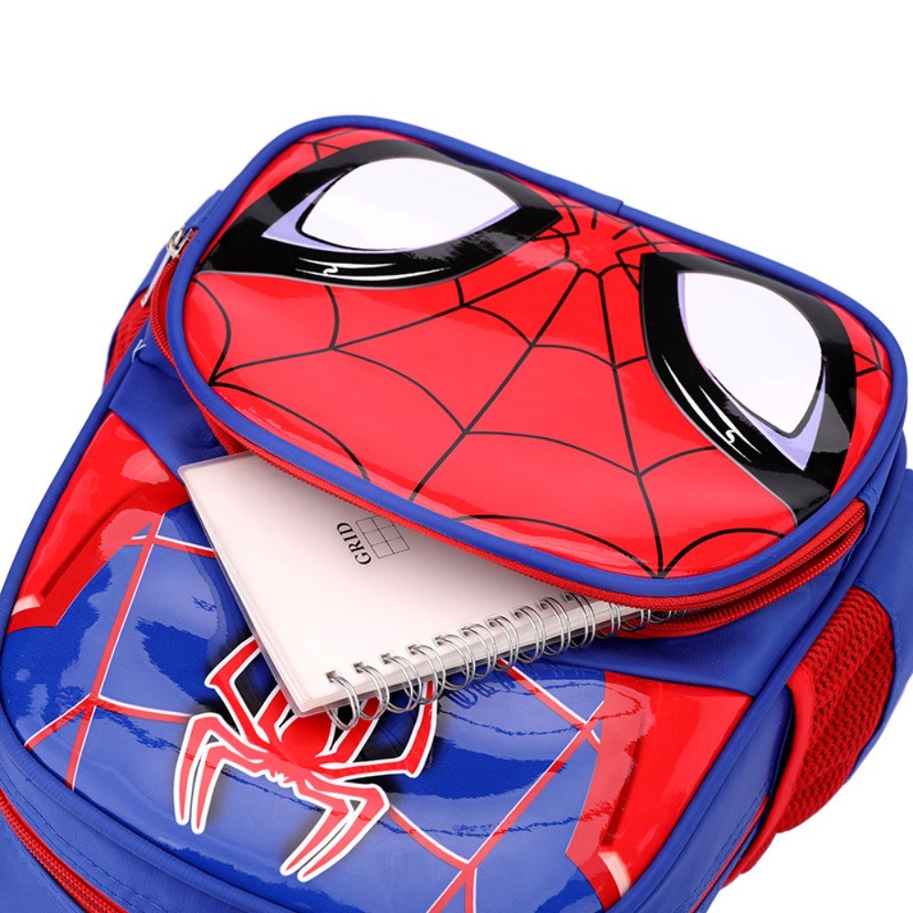 Mochila Escolar Infantil Ultra Leve Disney MARVEL Homem-Aranha Elsa Princesa Kawaii Desenho Animado Meninas Meninos Bolsa de Ombro