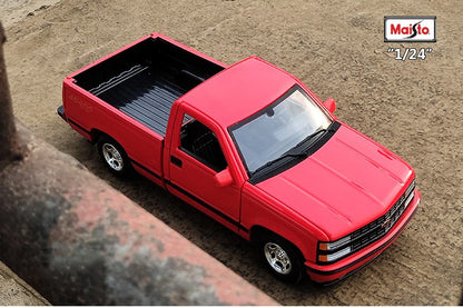 Maisto 1:24 Chevrolet 454 SS 1993 Picape Carros de Liga Diecast e Veículos de Brinquedo Carro Modelo Miniatura Carro Modelo em Escala Para Crianças