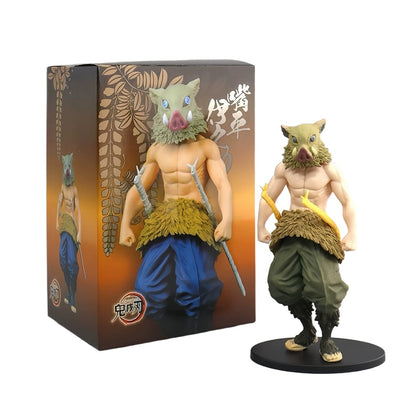 Anime Demon Slayer Kimetsu no Yaiba Figure Kamado Tanjirou Action Figure Agatsuma Zenitsu Nezuko Warrior PVC Model Toys