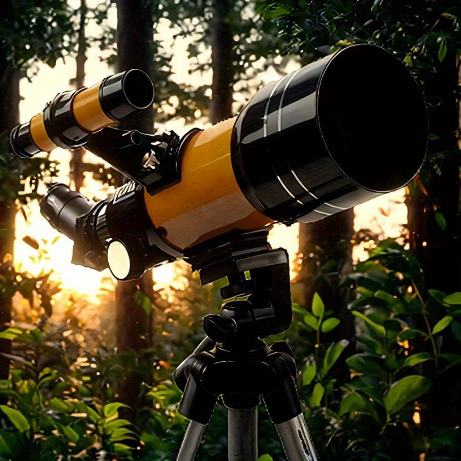 Telescópio 70300, Telescópio Monocular Portátil SUNCORE - Telescópio de Alta Potência com Abertura de 70mm para Adultos com Tripé e Adaptador de Celular
