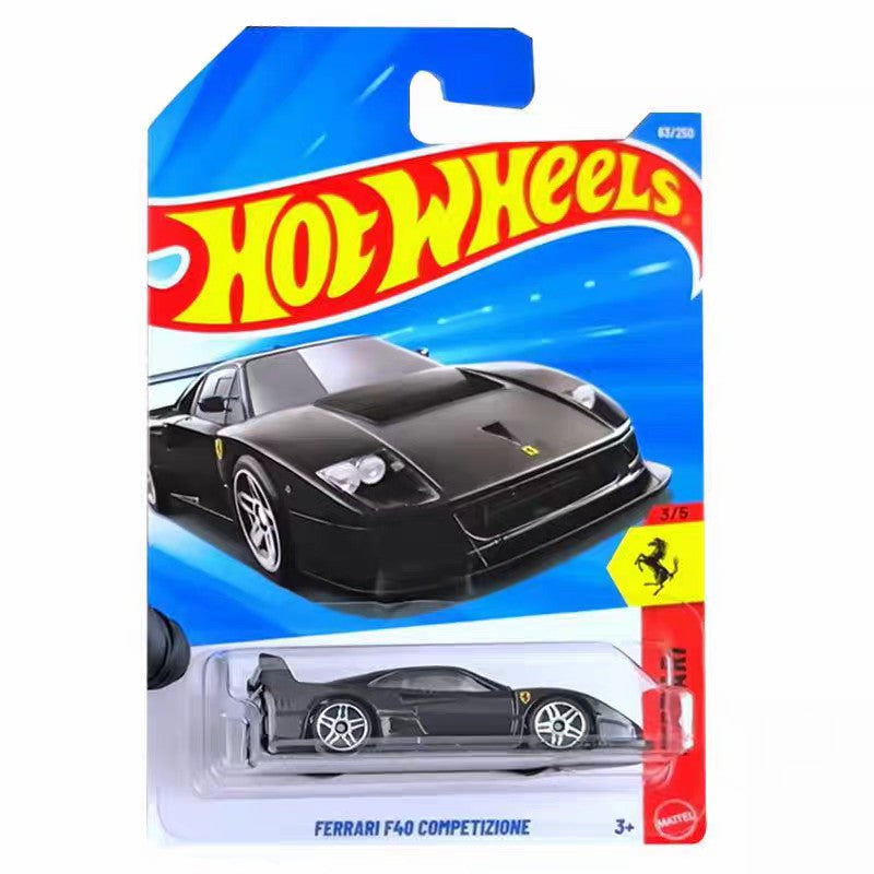 Hot Wheels 2026 C Case Coleção de Carros Die-Cast Escala 1:64 Porsche 911 Ferrari F40 Mazda RX-7 Veículo de Liga Leve Brinquedo de Presente