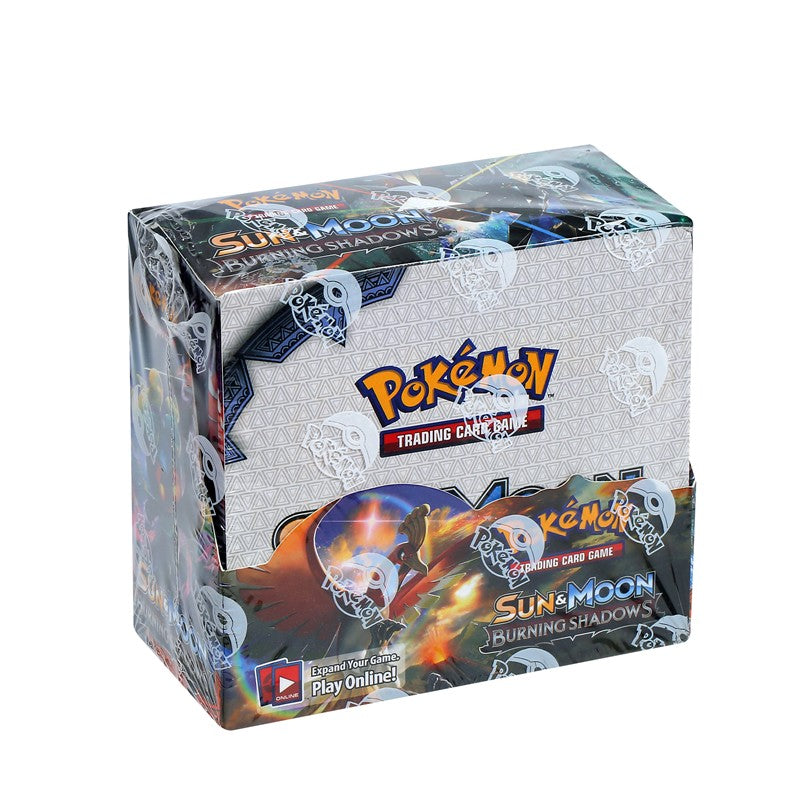 324/360Pcs/Set Pokémon Estrelas Cintilantes União de Equipes Escuridão Incendiária Sol Lua Evoluções Cartão Booster de Batalha de Negociação em Inglês