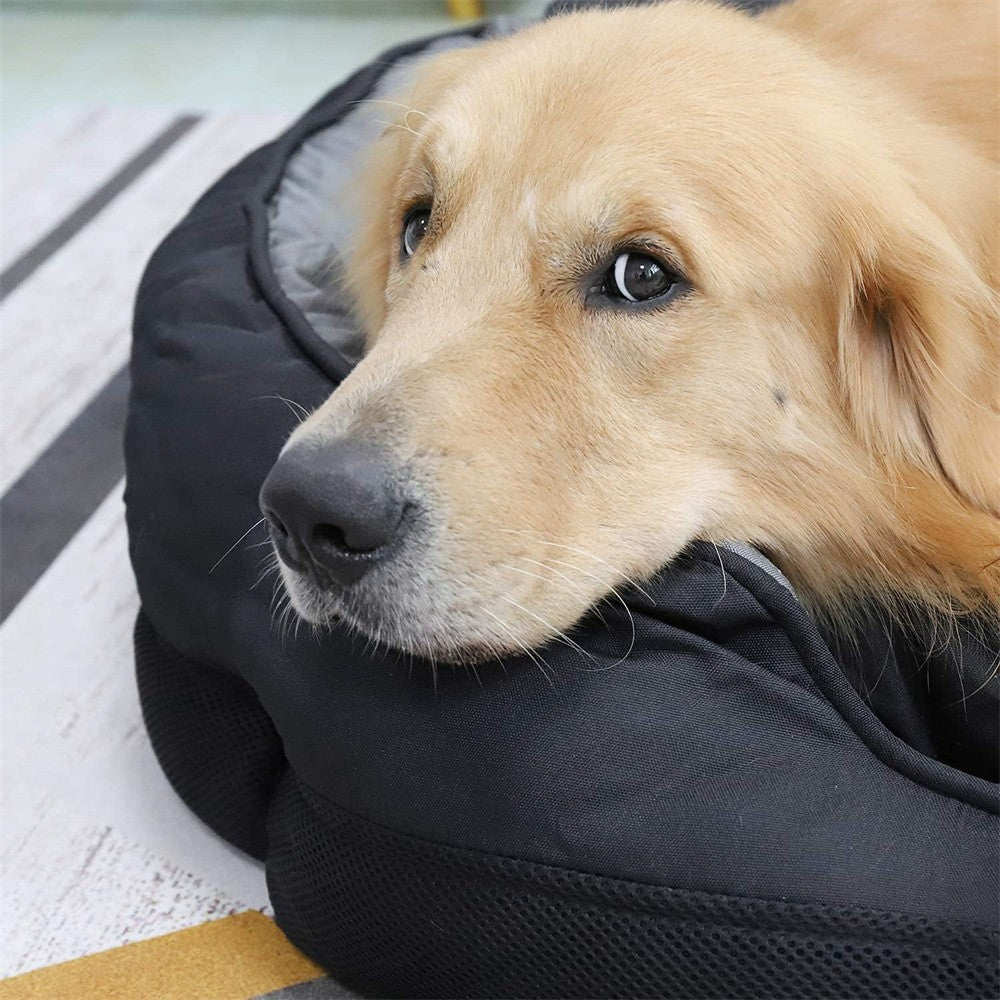 Cama para cachorro tipo sofá ortopédico impermeável XXL XL L, tapete para pets, canil, cesto lavável para cachorros, almofada removível para cães de porte pequeno, médio e grande