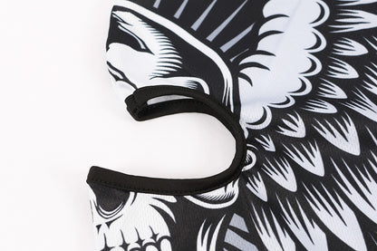 Quick-Dry Skull Face Mask - Breathable Sun Protection for Cycling & Outdoor Sports
