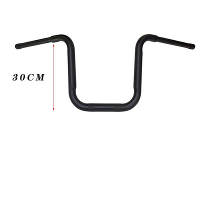 Guidão de motocicleta de 22mm de espessura Ape Hanger 82cm de comprimento compatível com guidões KEEWAY-BENDA V302 C para motos